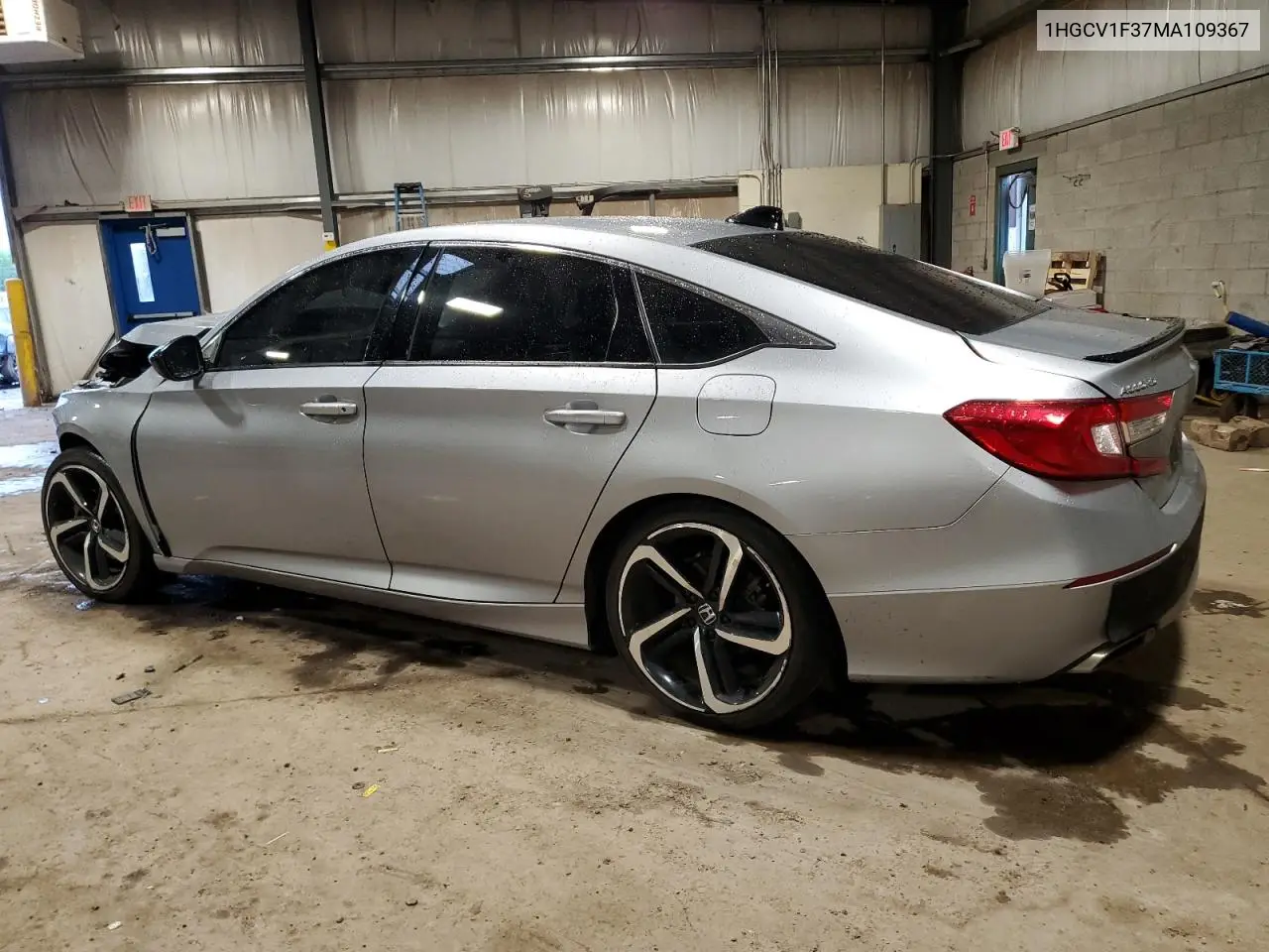 2021 Honda Accord Sport VIN: 1HGCV1F37MA109367 Lot: 56870155
