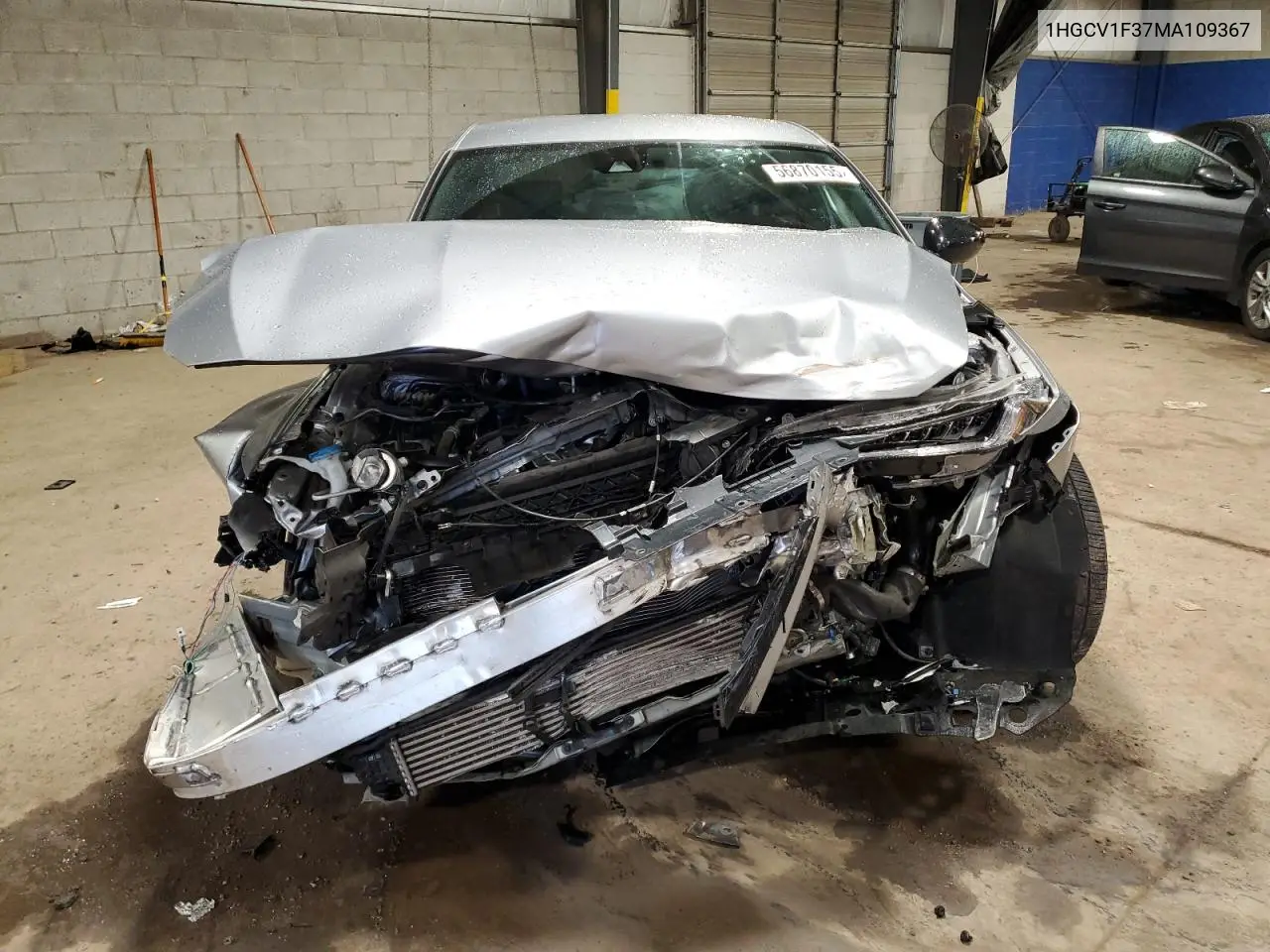 2021 Honda Accord Sport VIN: 1HGCV1F37MA109367 Lot: 56870155