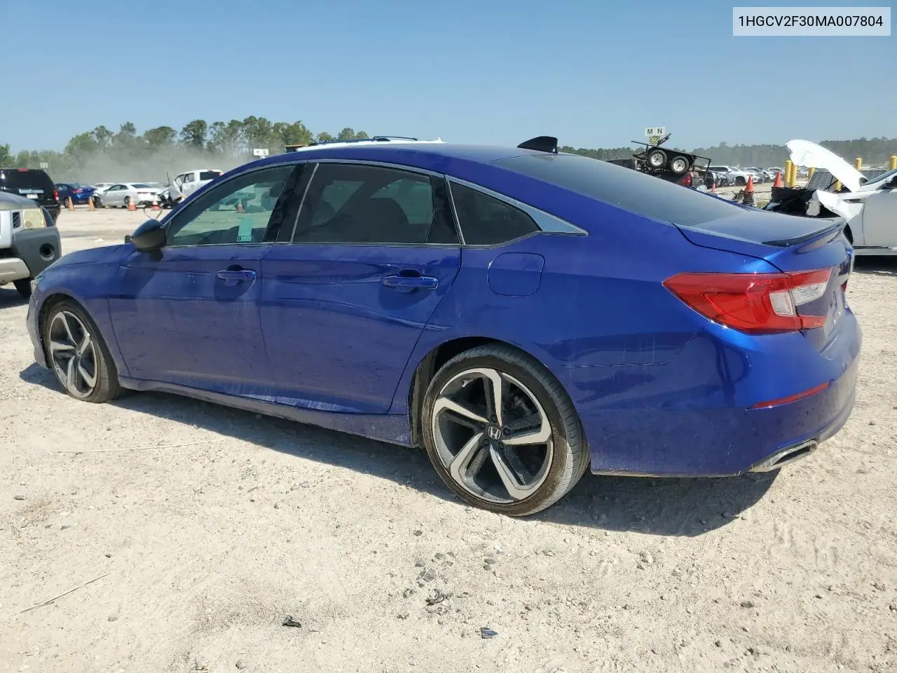 2021 Honda Accord Sport VIN: 1HGCV2F30MA007804 Lot: 56879805