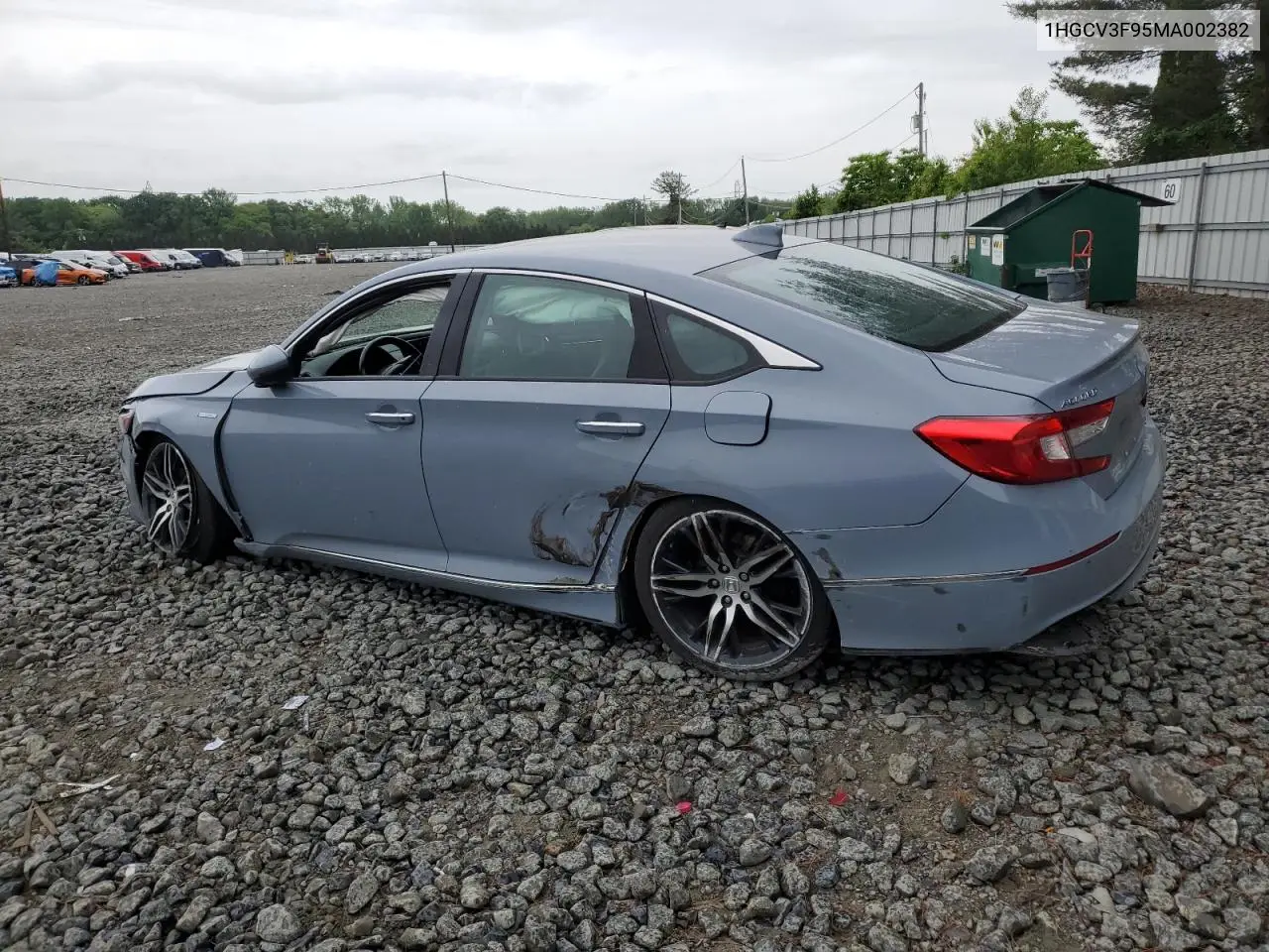 2021 Honda Accord Touring Hybrid VIN: 1HGCV3F95MA002382 Lot: 56914955