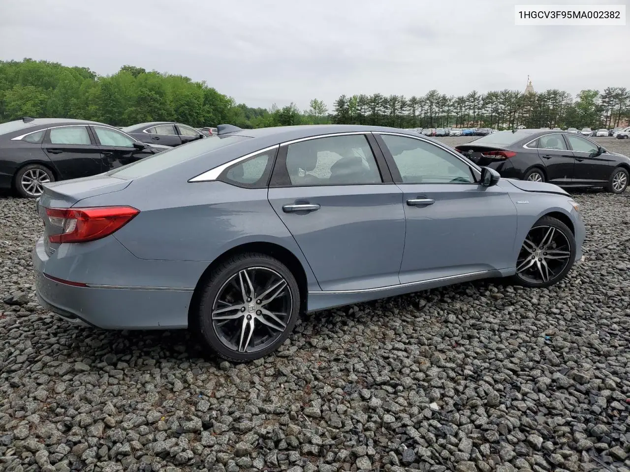 2021 Honda Accord Touring Hybrid VIN: 1HGCV3F95MA002382 Lot: 56914955