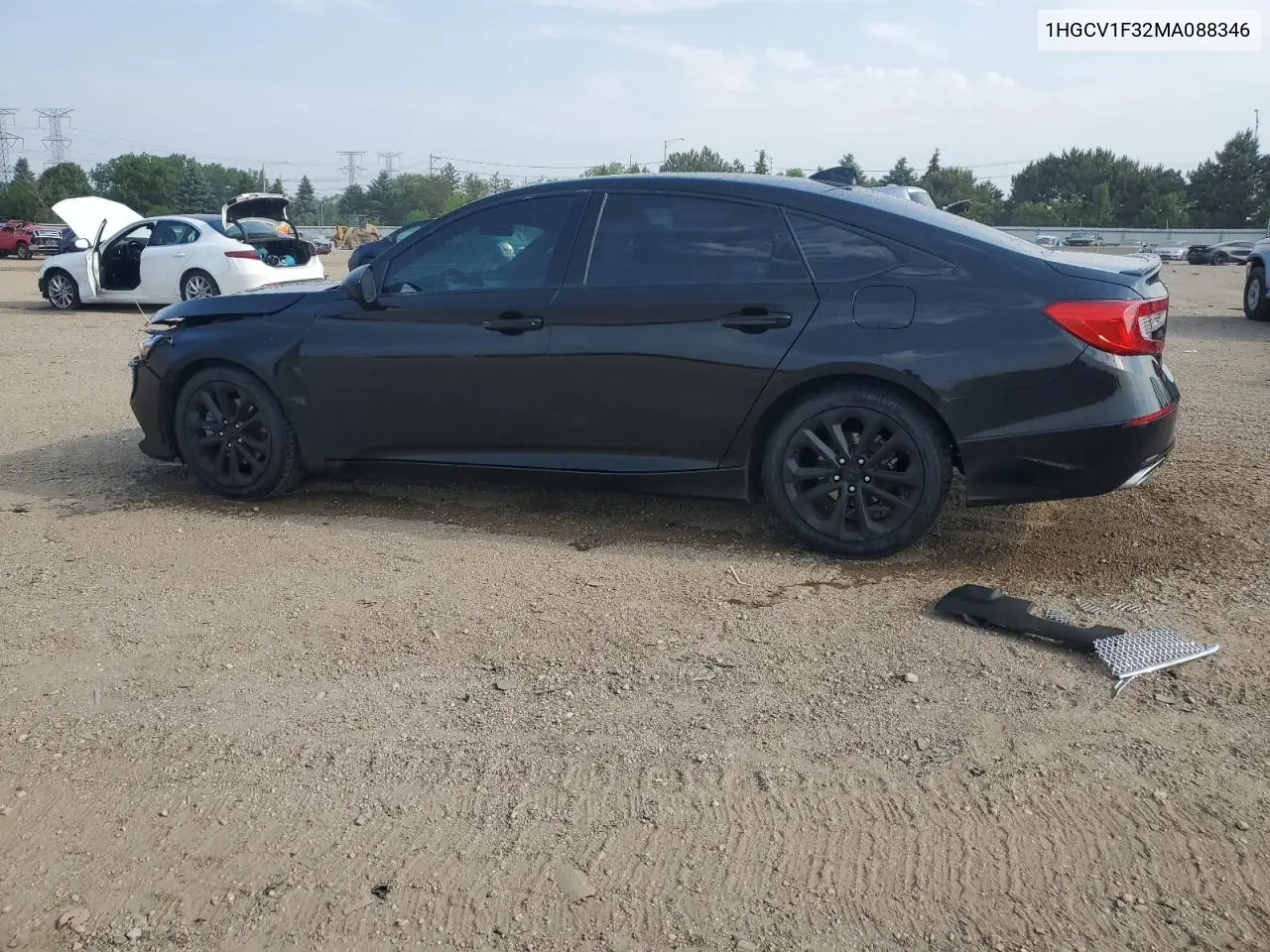 2021 Honda Accord Sport VIN: 1HGCV1F32MA088346 Lot: 60166275