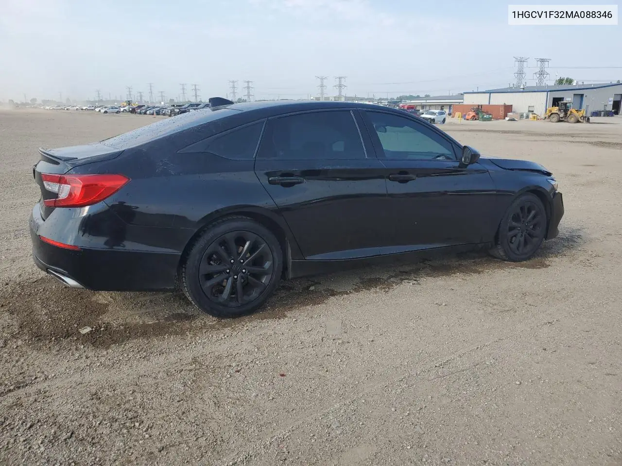2021 Honda Accord Sport VIN: 1HGCV1F32MA088346 Lot: 60166275