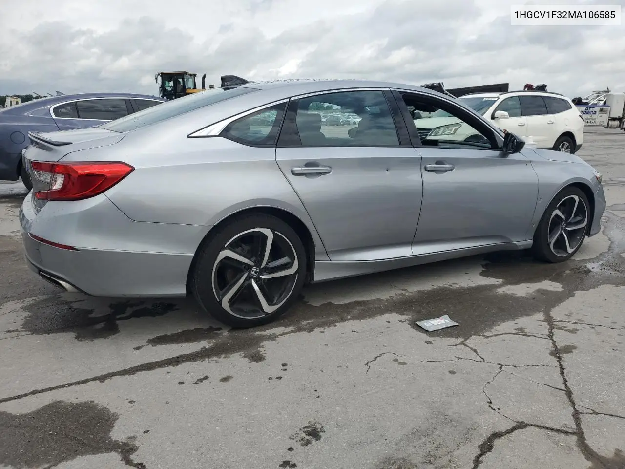 2021 Honda Accord Sport VIN: 1HGCV1F32MA106585 Lot: 60492195