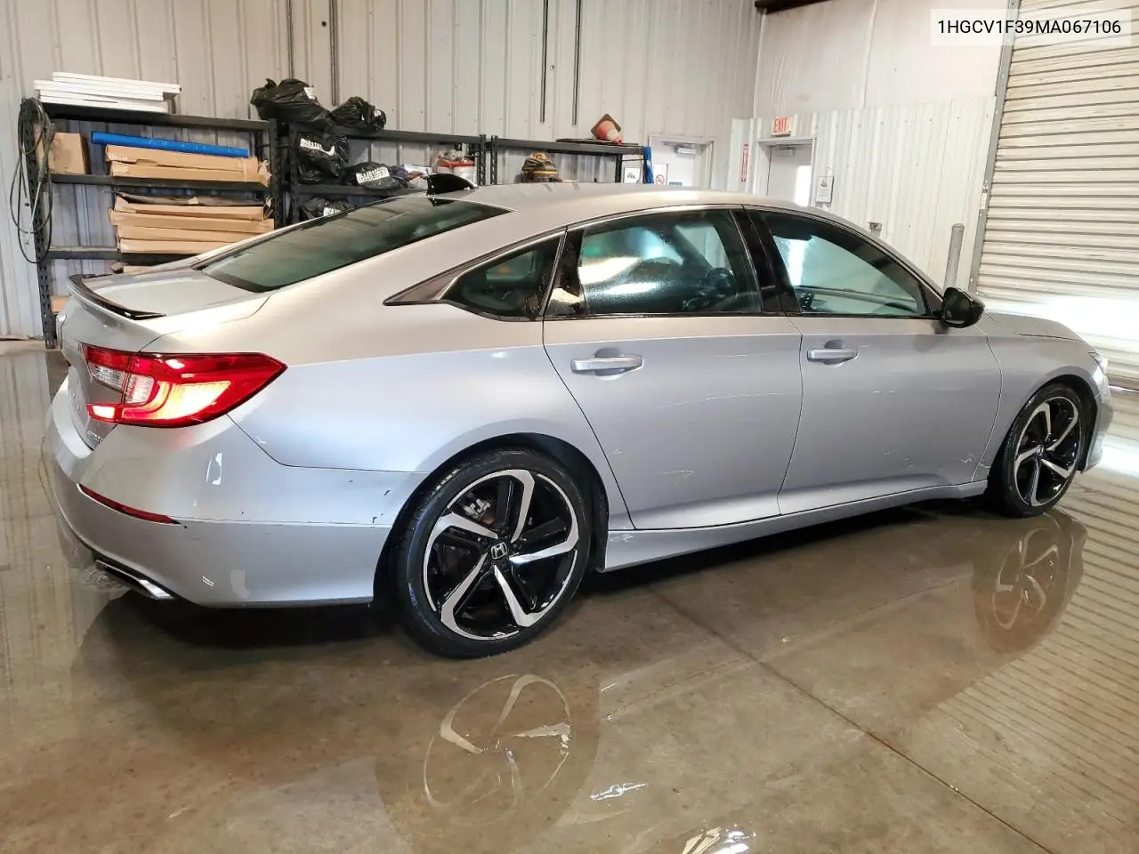 2021 Honda Accord Sport VIN: 1HGCV1F39MA067106 Lot: 61347195