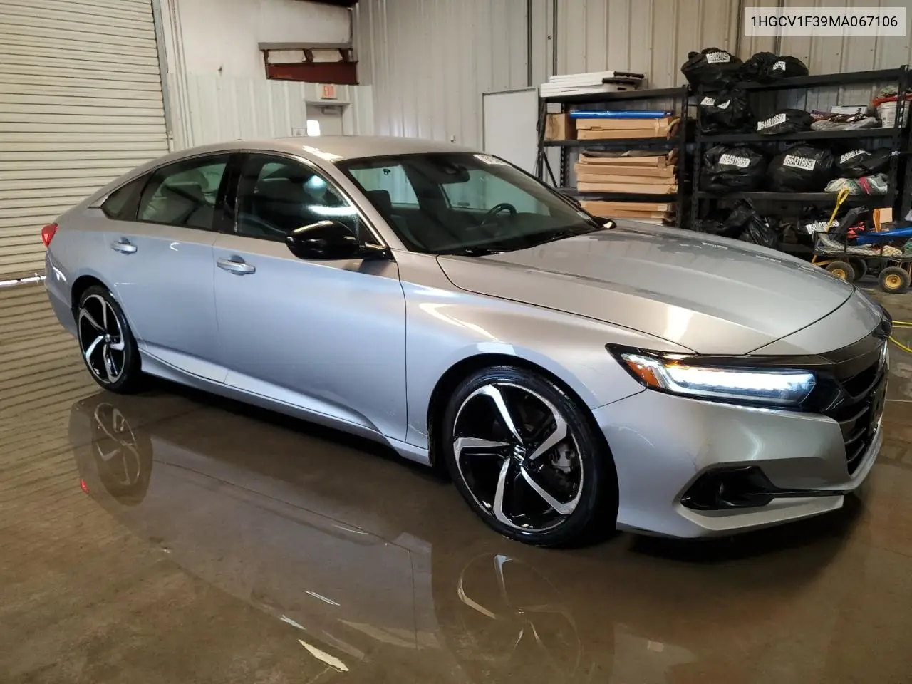 2021 Honda Accord Sport VIN: 1HGCV1F39MA067106 Lot: 61347195