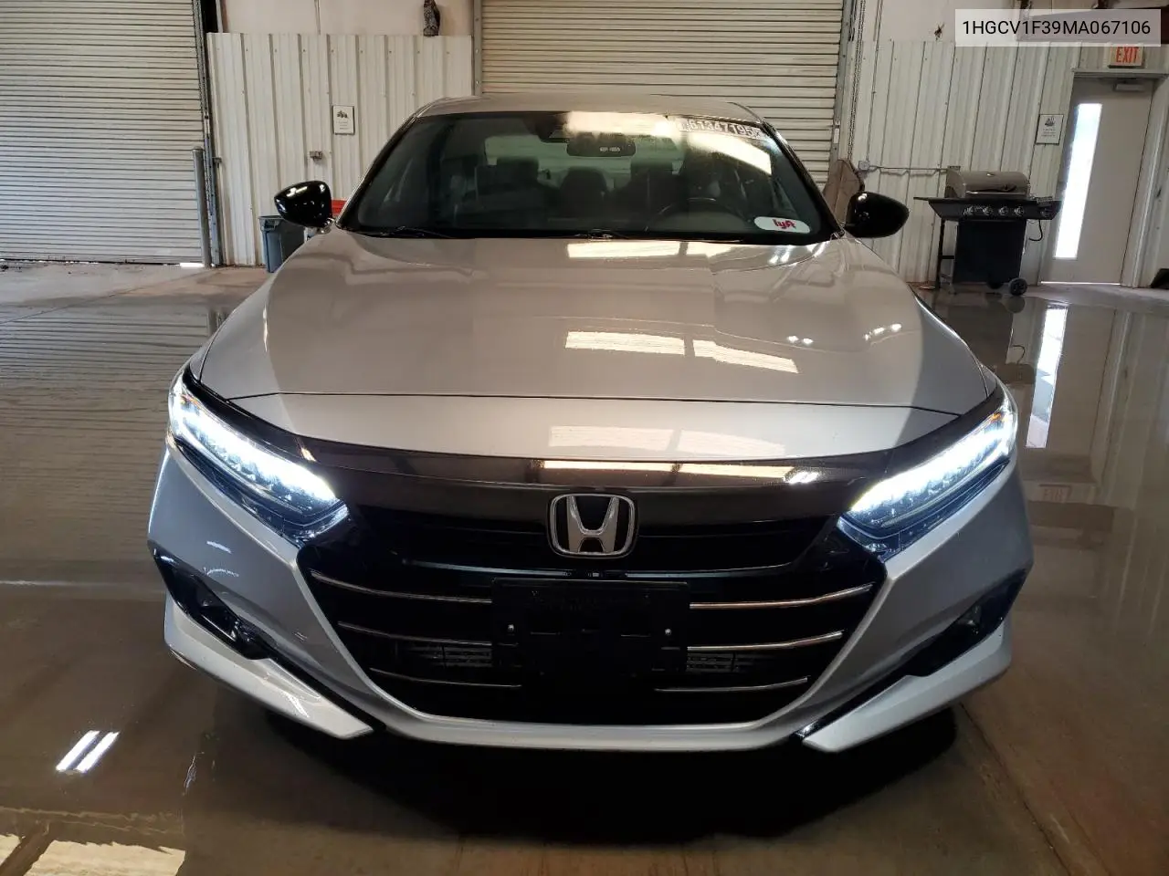 2021 Honda Accord Sport VIN: 1HGCV1F39MA067106 Lot: 61347195