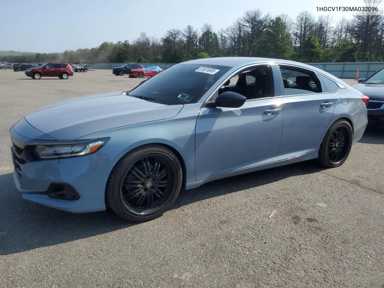 2021 Honda Accord Sport VIN: 1HGCV1F30MA032096 Lot: 61651695