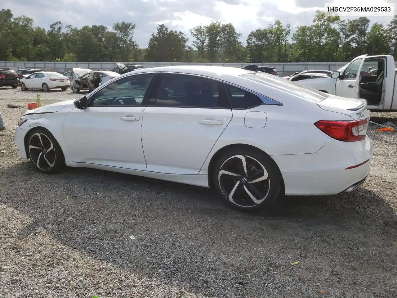 2021 Honda Accord Sport VIN: 1HGCV2F36MA029533 Lot: 61726005