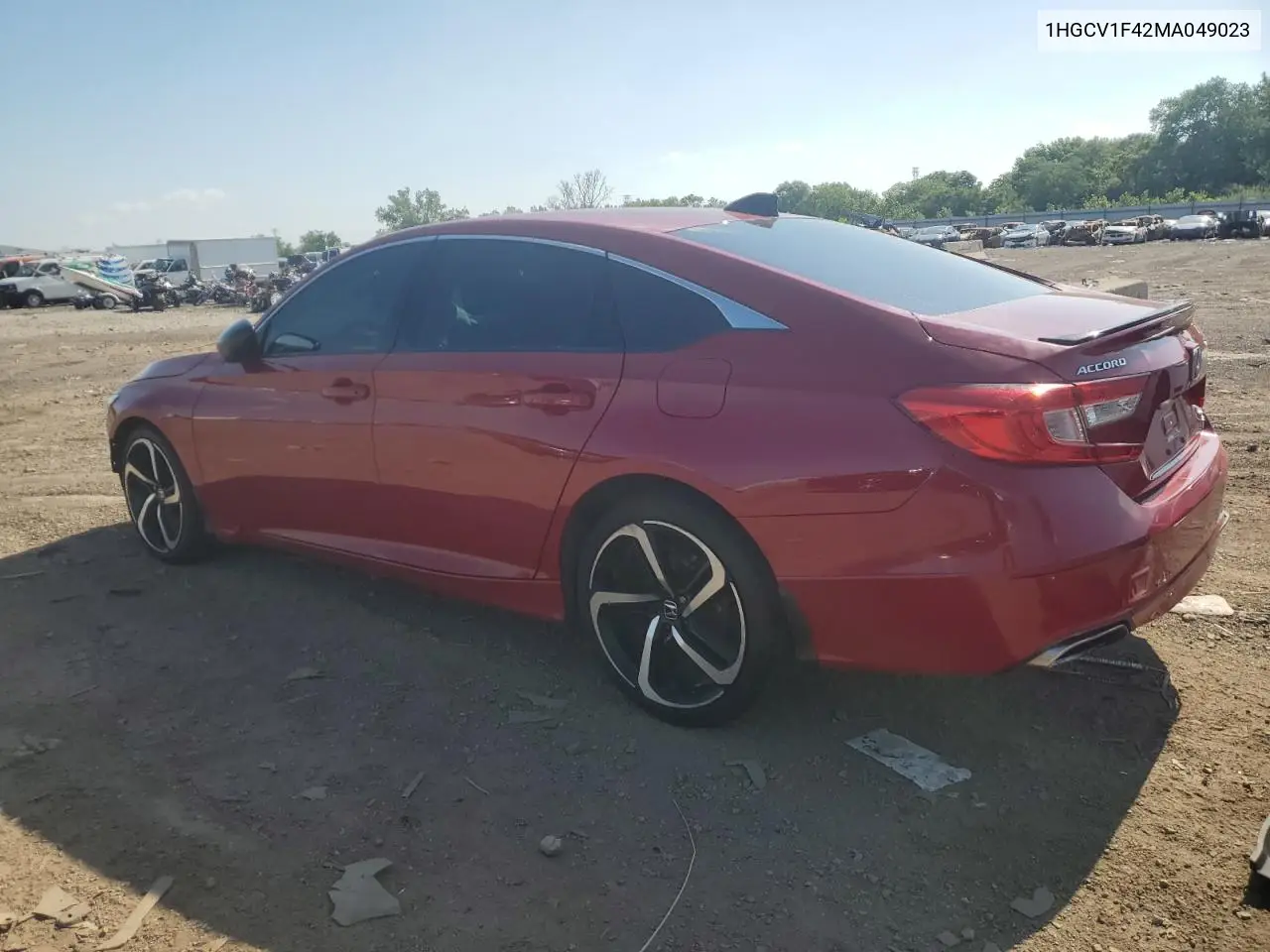 2021 Honda Accord Sport Se VIN: 1HGCV1F42MA049023 Lot: 61977185