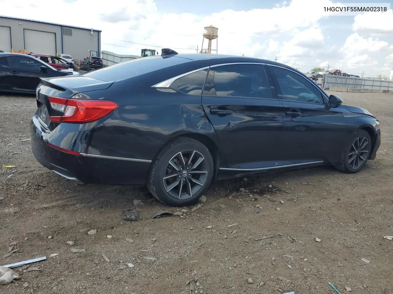 2021 Honda Accord Exl VIN: 1HGCV1F55MA002318 Lot: 62186015