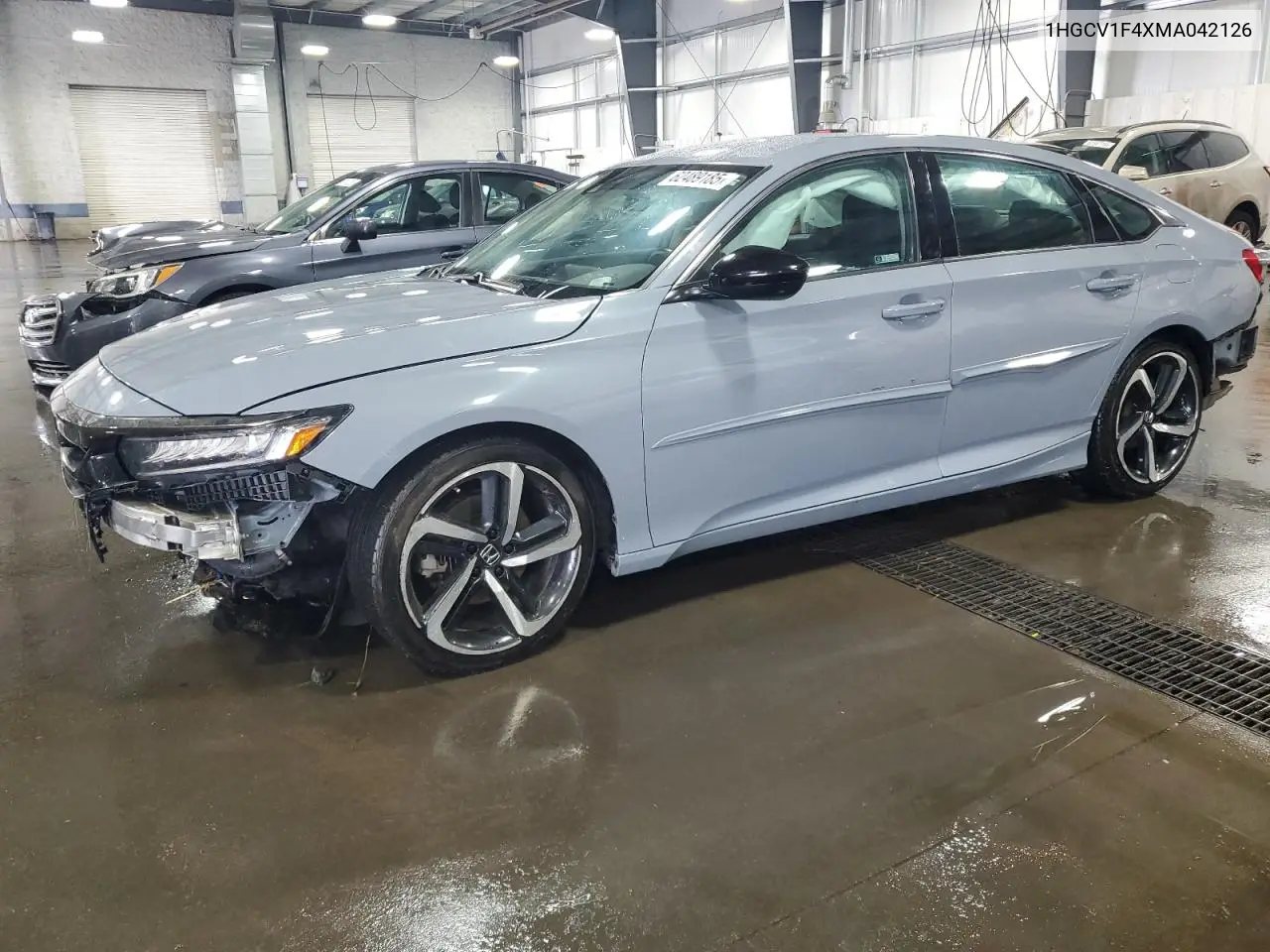 2021 Honda Accord Sport Se VIN: 1HGCV1F4XMA042126 Lot: 62489185