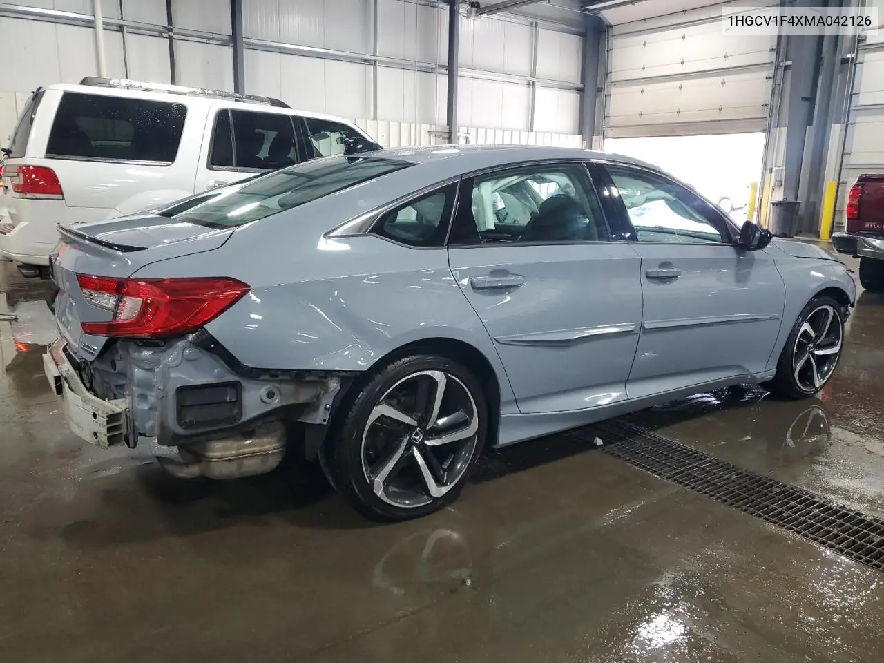 2021 Honda Accord Sport Se VIN: 1HGCV1F4XMA042126 Lot: 62489185