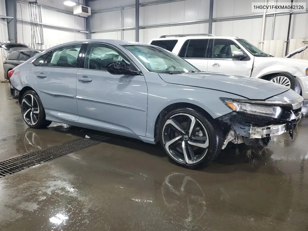 2021 Honda Accord Sport Se VIN: 1HGCV1F4XMA042126 Lot: 62489185