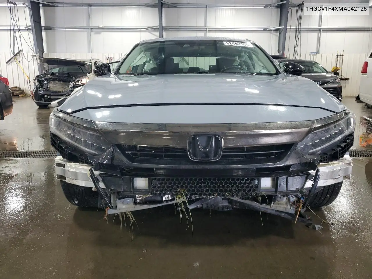 2021 Honda Accord Sport Se VIN: 1HGCV1F4XMA042126 Lot: 62489185