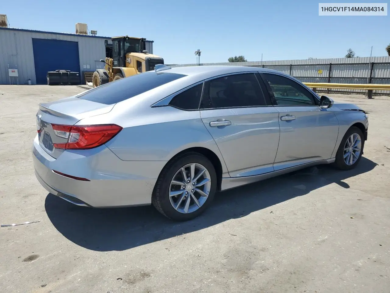 2021 Honda Accord Lx VIN: 1HGCV1F14MA084314 Lot: 62610575