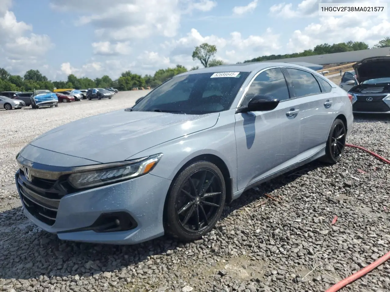 2021 Honda Accord Sport VIN: 1HGCV2F38MA021577 Lot: 62686645