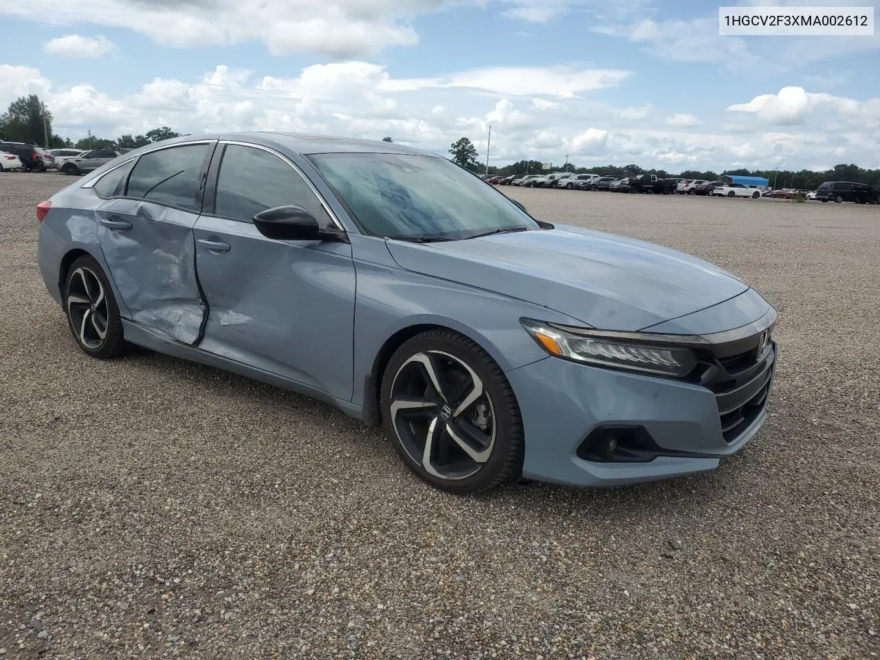 2021 Honda Accord Sport VIN: 1HGCV2F3XMA002612 Lot: 62735305