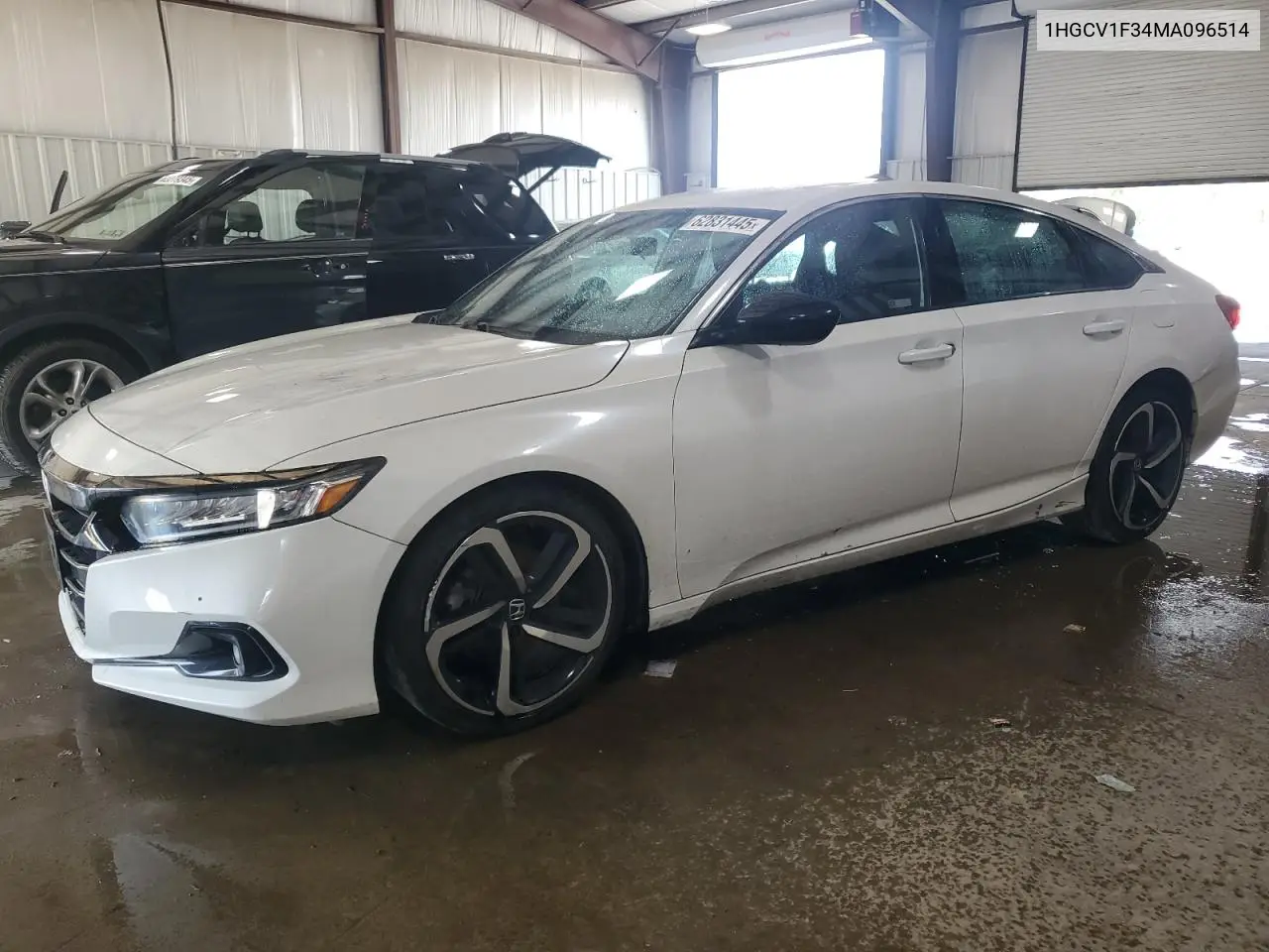 2021 Honda Accord Sport VIN: 1HGCV1F34MA096514 Lot: 62831445