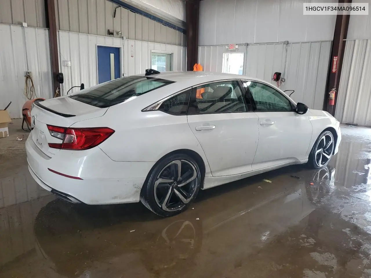 2021 Honda Accord Sport VIN: 1HGCV1F34MA096514 Lot: 62831445