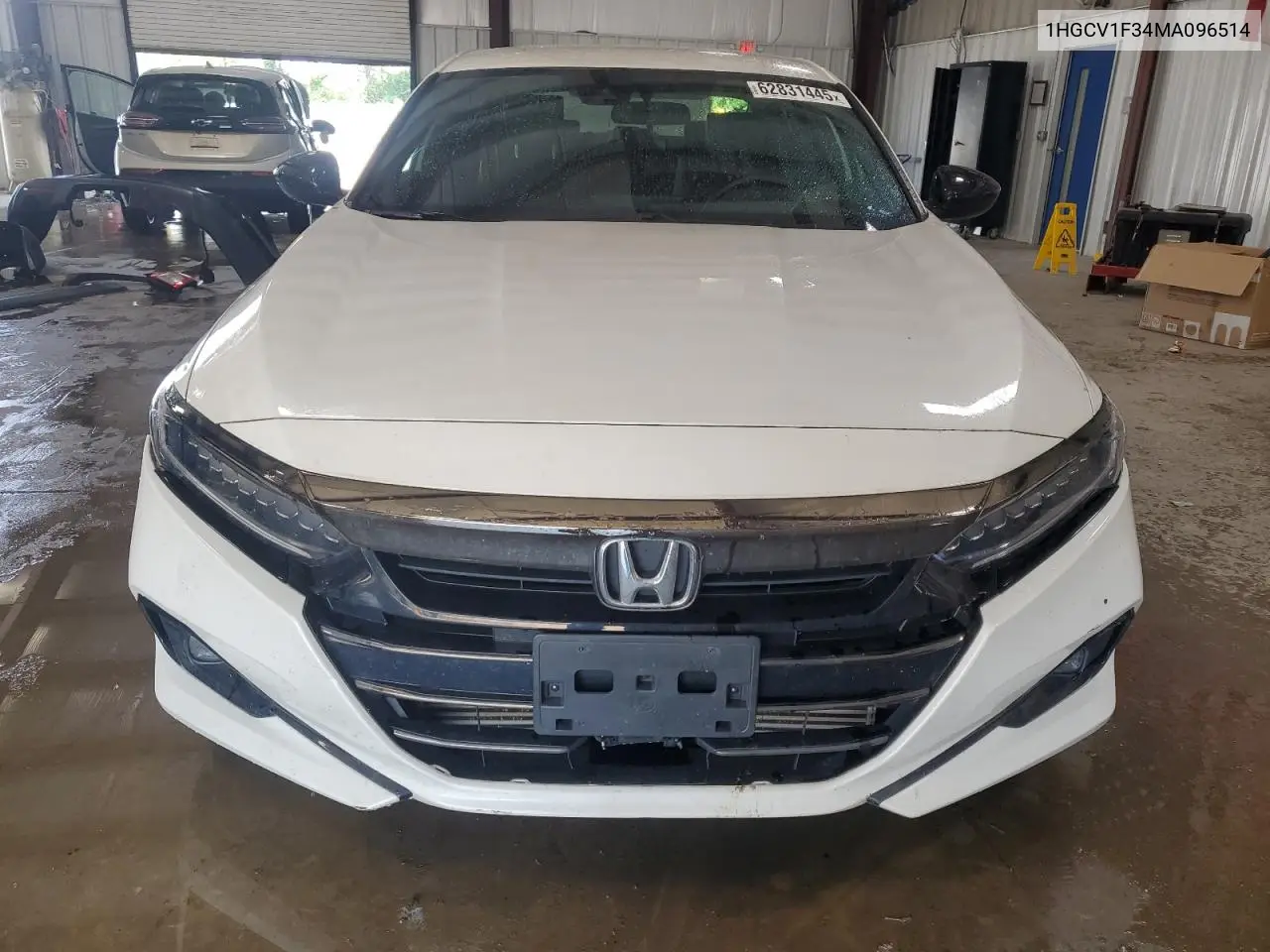 2021 Honda Accord Sport VIN: 1HGCV1F34MA096514 Lot: 62831445