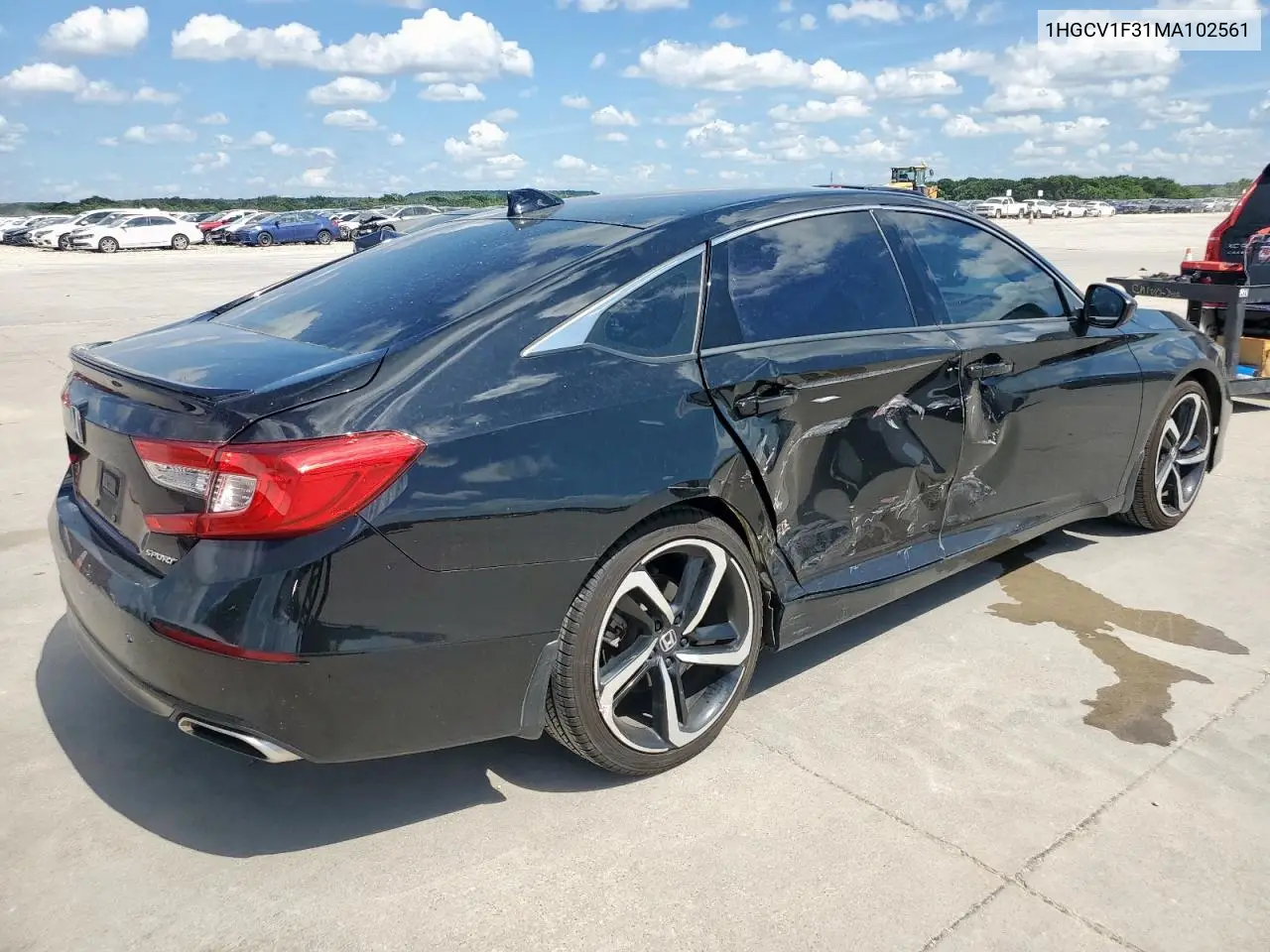 2021 Honda Accord Sport VIN: 1HGCV1F31MA102561 Lot: 62835745