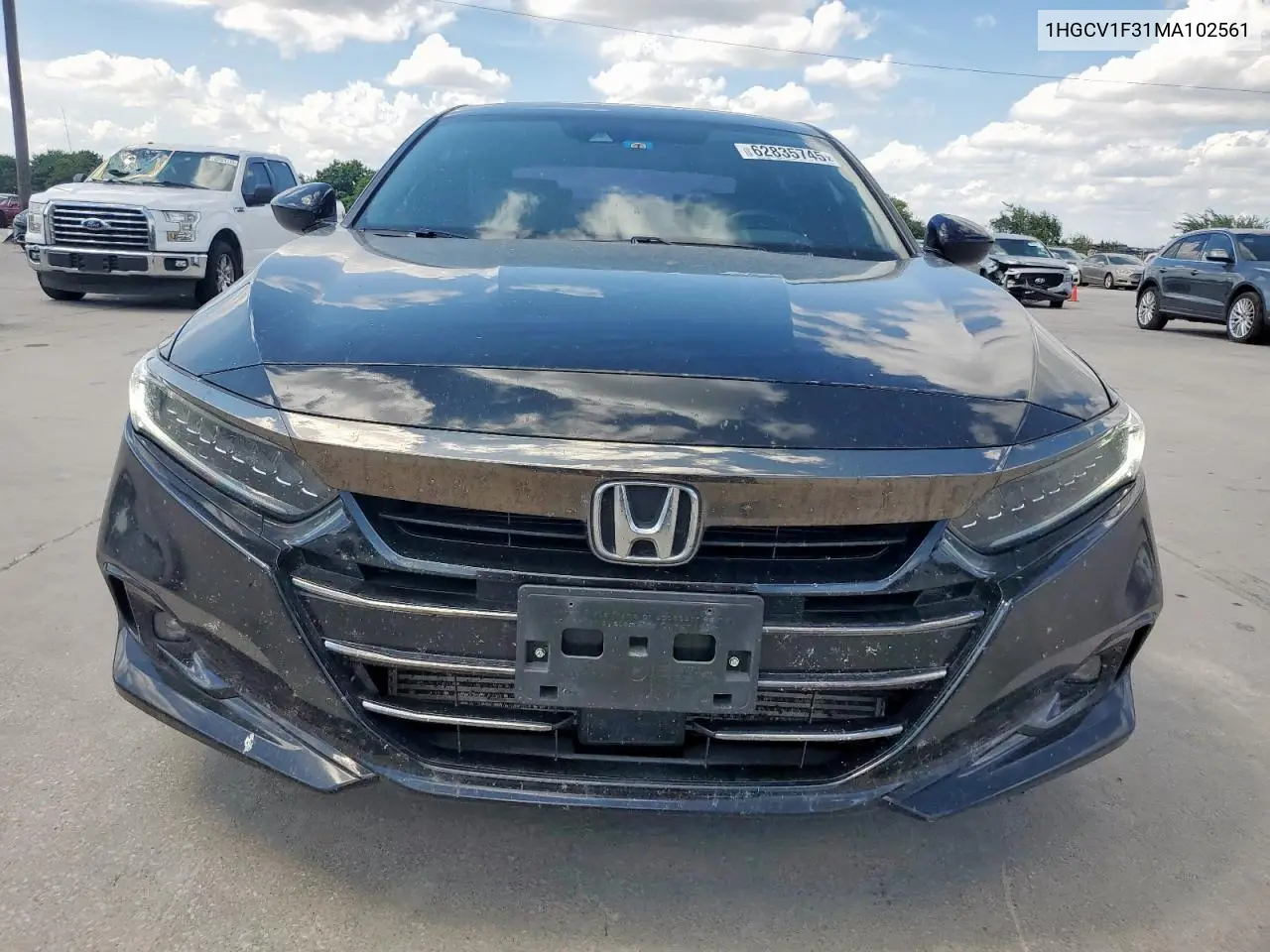 2021 Honda Accord Sport VIN: 1HGCV1F31MA102561 Lot: 62835745
