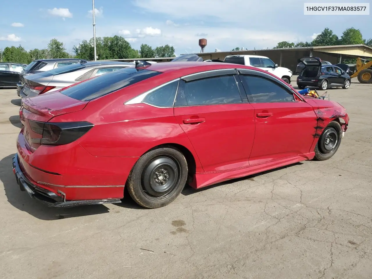 2021 Honda Accord Sport VIN: 1HGCV1F37MA083577 Lot: 62982205
