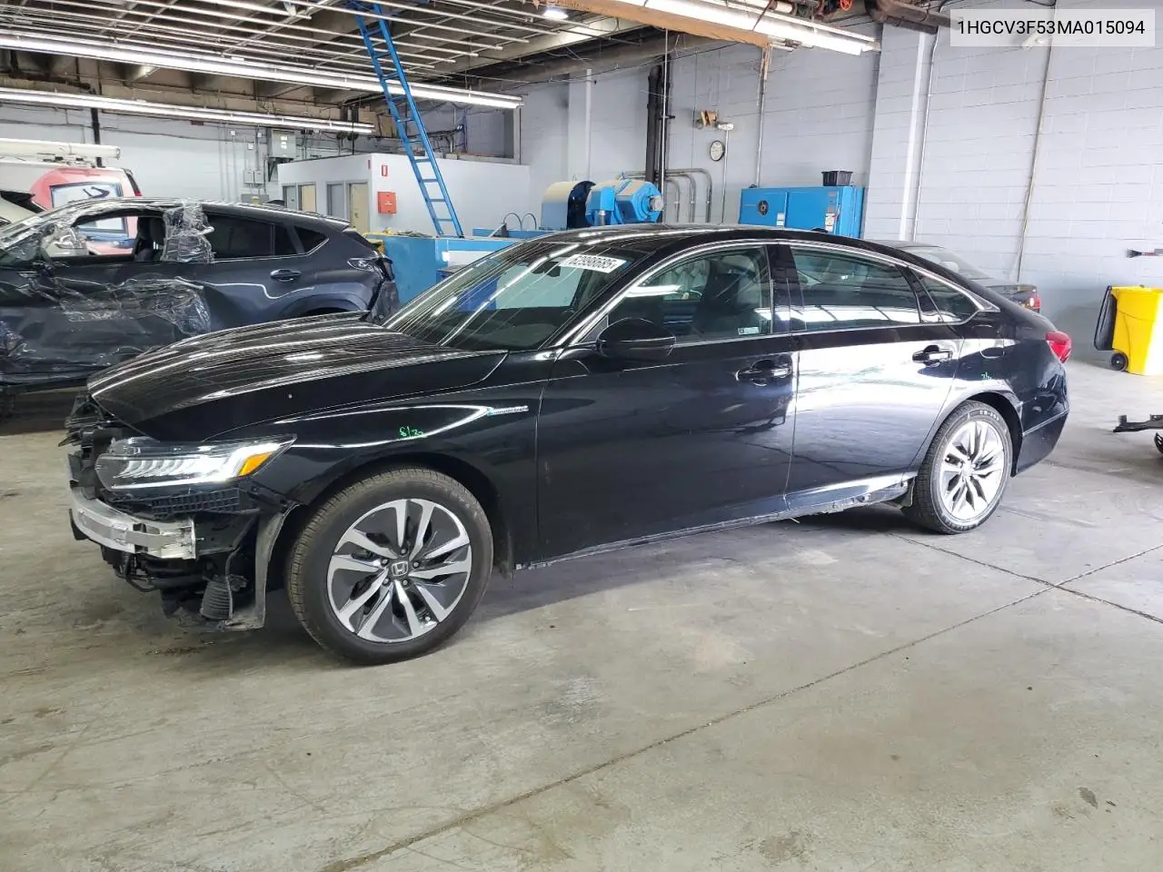 2021 Honda Accord Hybrid Exl VIN: 1HGCV3F53MA015094 Lot: 62998685