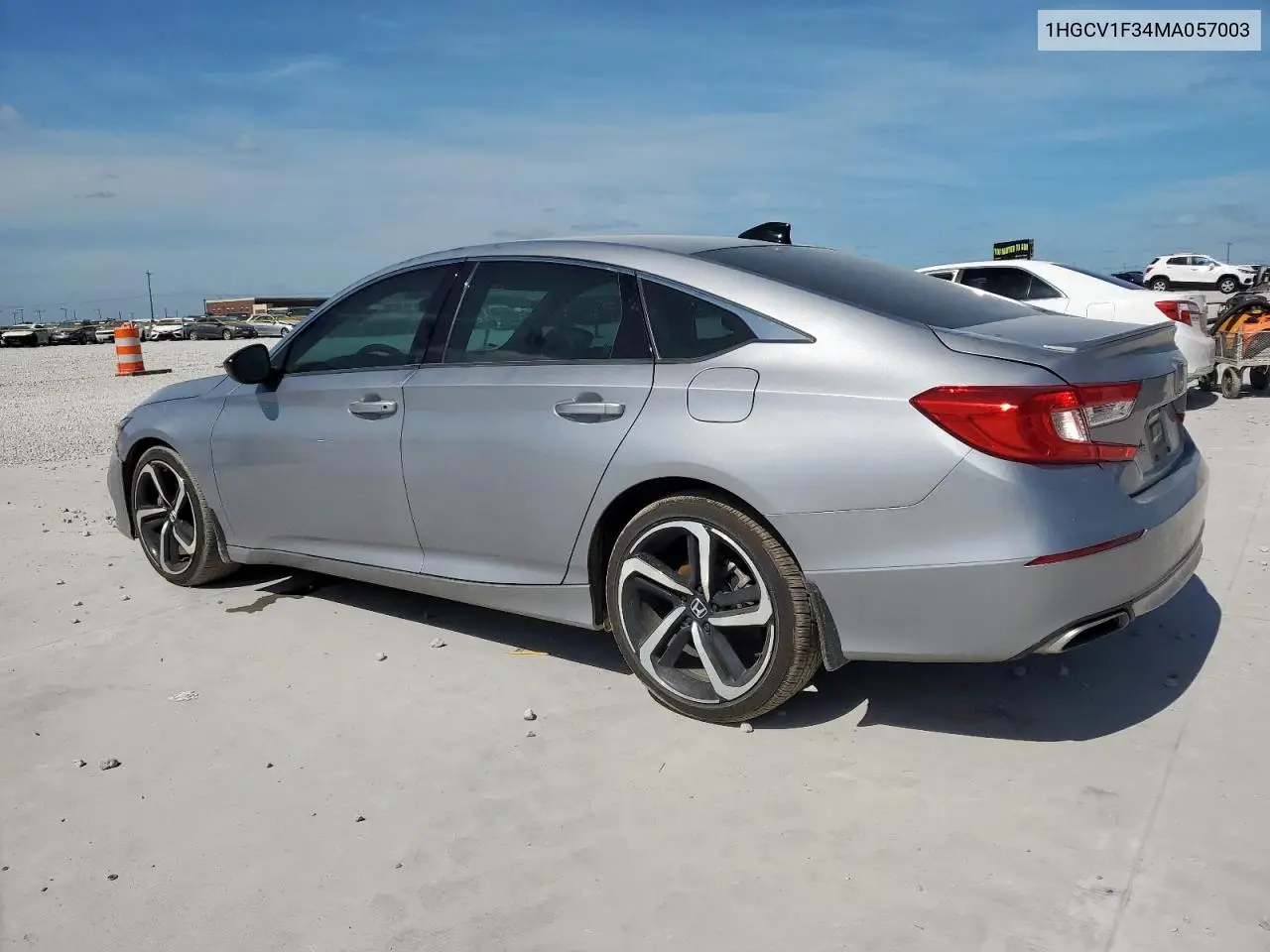 2021 Honda Accord Sport VIN: 1HGCV1F34MA057003 Lot: 63036555