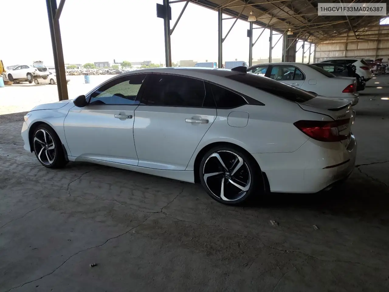 2021 Honda Accord Sport VIN: 1HGCV1F33MA026387 Lot: 63233755