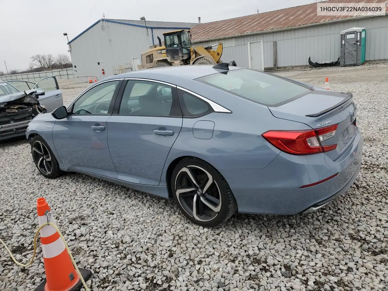 2022 Honda Accord Hybrid Sport VIN: 1HGCV3F22NA036039 Lot: 48056975