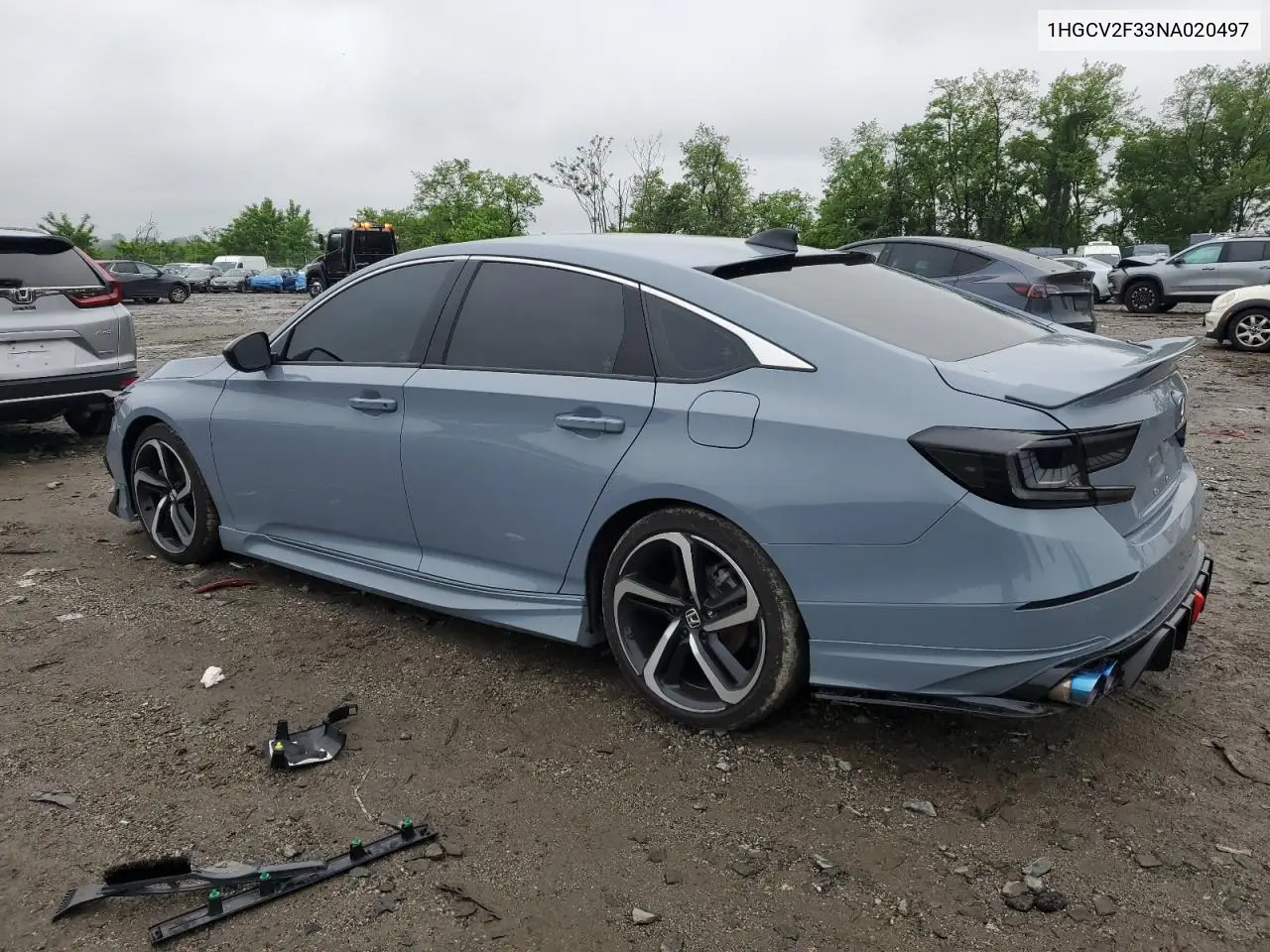 2022 Honda Accord Sport VIN: 1HGCV2F33NA020497 Lot: 51207685