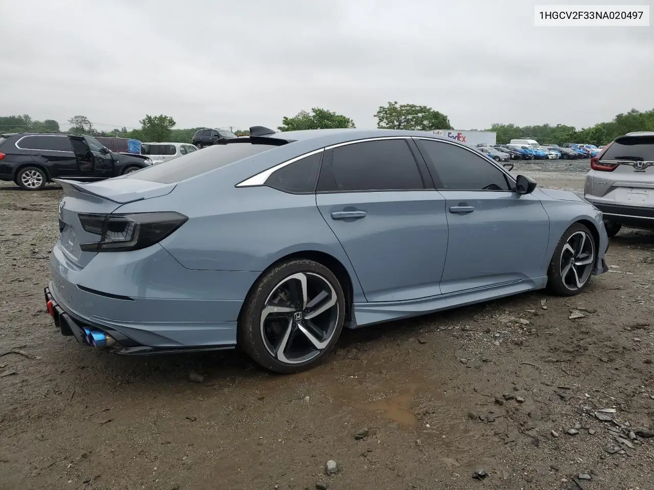 2022 Honda Accord Sport VIN: 1HGCV2F33NA020497 Lot: 51207685