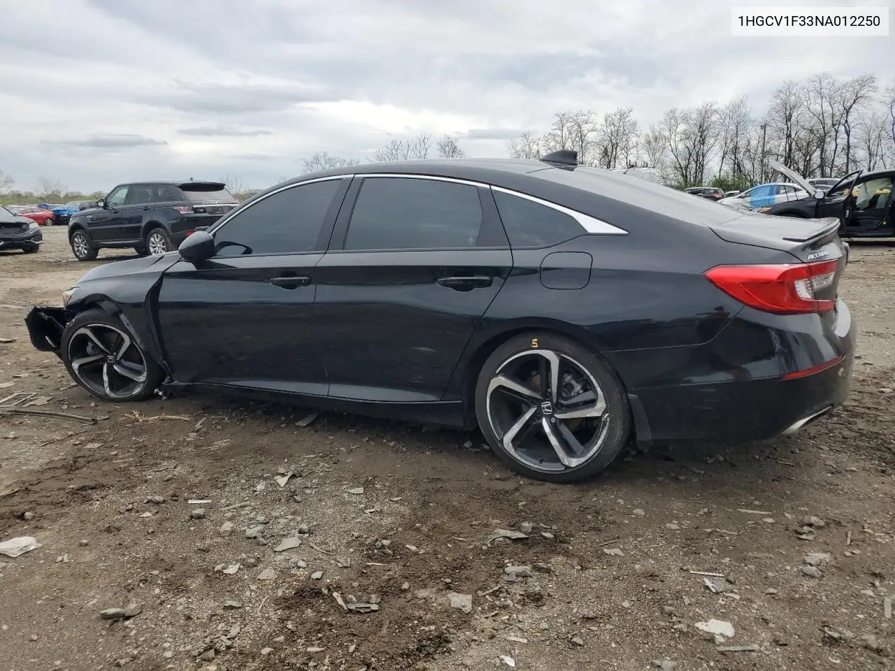 2022 Honda Accord Sport VIN: 1HGCV1F33NA012250 Lot: 51416115