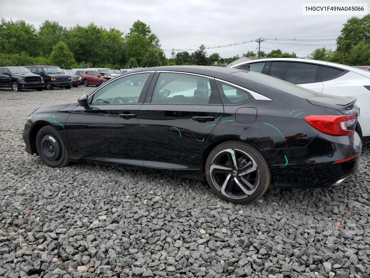 2022 Honda Accord Sport Se VIN: 1HGCV1F49NA045066 Lot: 54824985