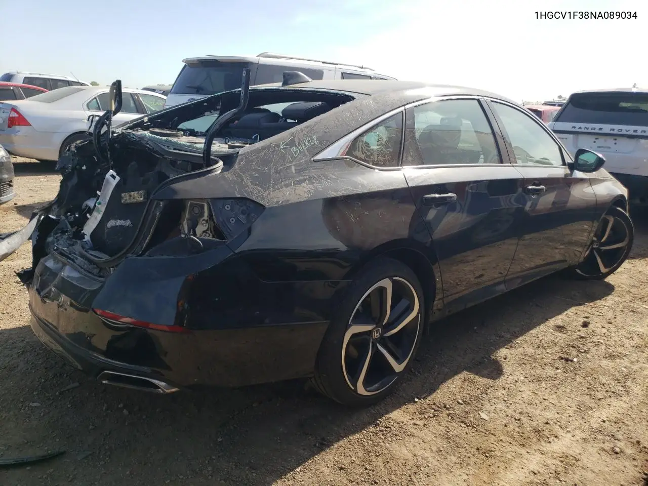 2022 Honda Accord Sport VIN: 1HGCV1F38NA089034 Lot: 56474585