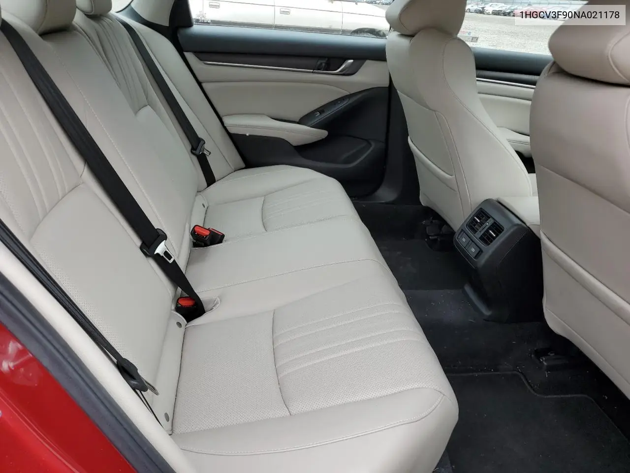 2022 Honda Accord Touring Hybrid VIN: 1HGCV3F90NA021178 Lot: 56506255