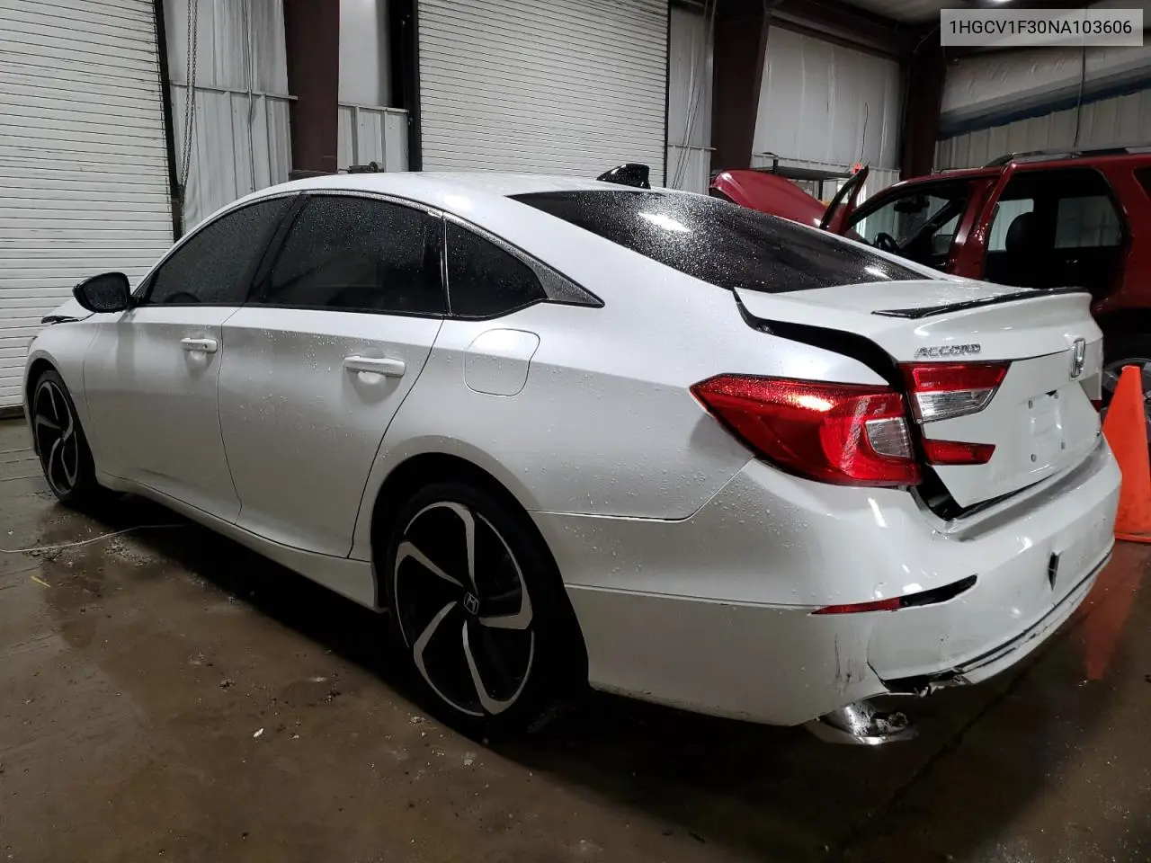 2022 Honda Accord Sport VIN: 1HGCV1F30NA103606 Lot: 56649675
