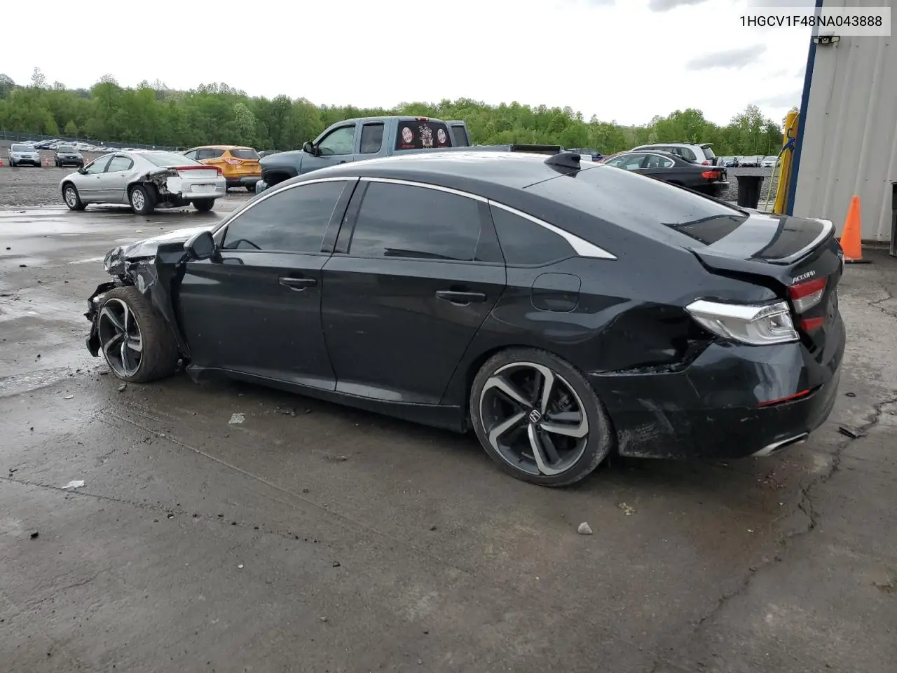 2022 Honda Accord Sport Se VIN: 1HGCV1F48NA043888 Lot: 56769825