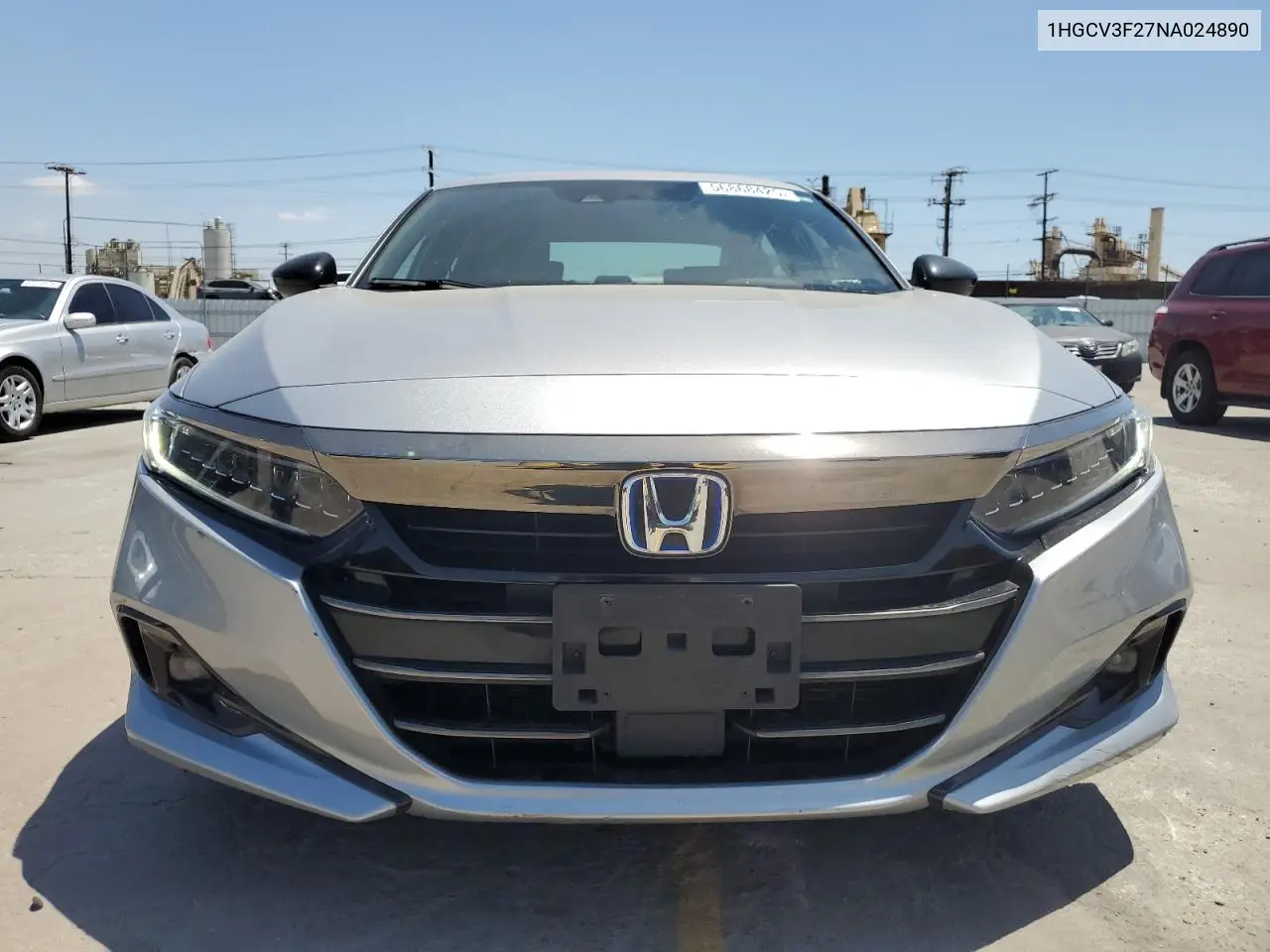 2022 Honda Accord Hybrid Sport VIN: 1HGCV3F27NA024890 Lot: 56868425