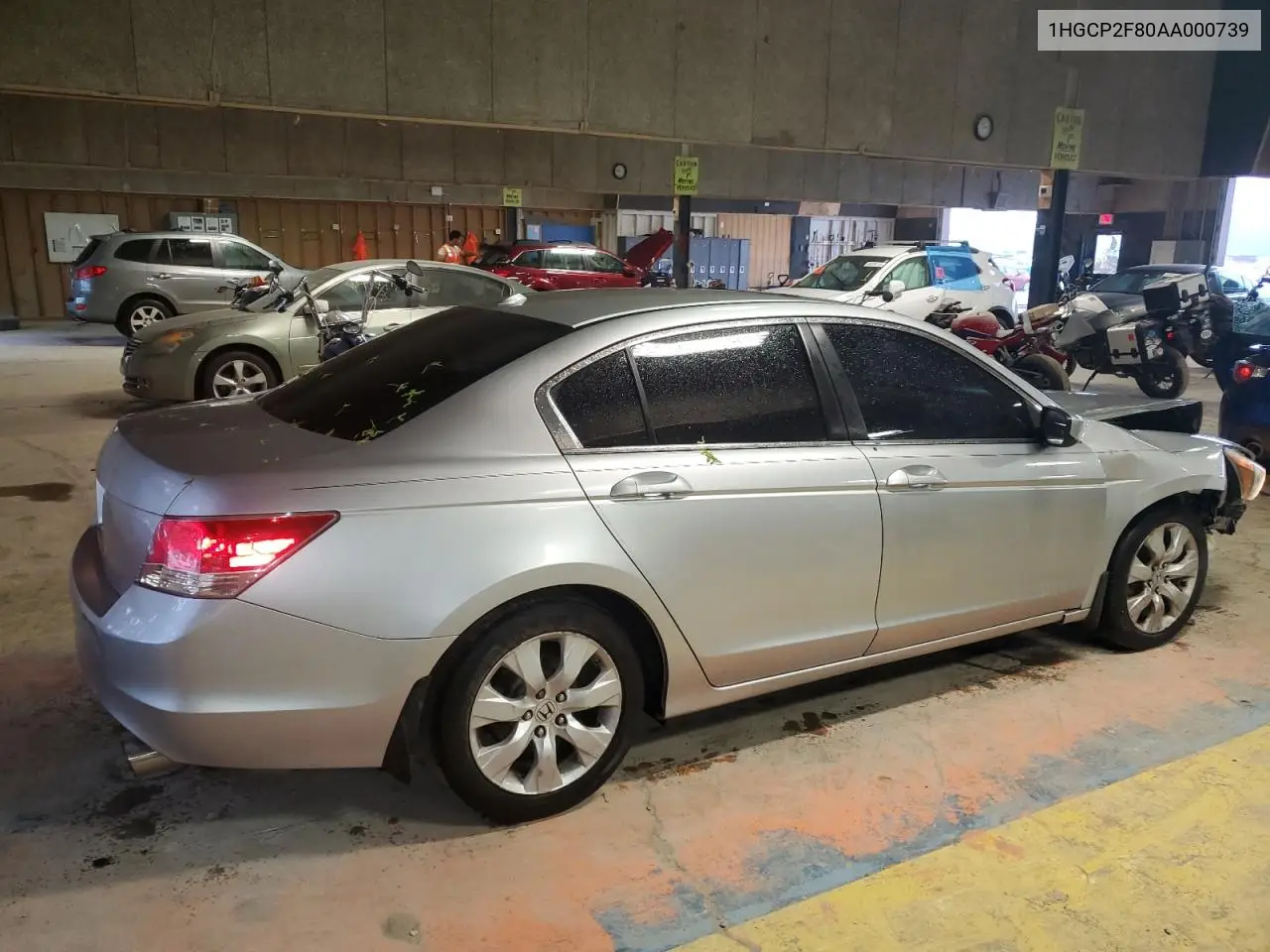 2010 Honda Accord Exl VIN: 1HGCP2F80AA000739 Lot: 57181655