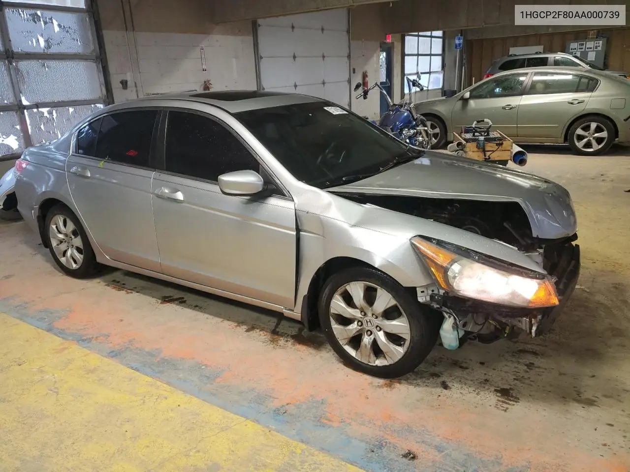 2010 Honda Accord Exl VIN: 1HGCP2F80AA000739 Lot: 57181655