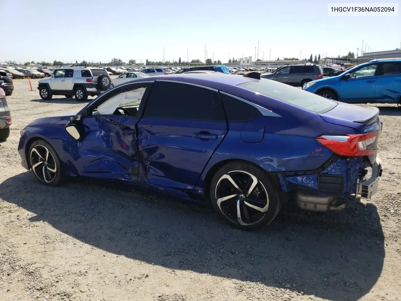 1hgcv1f36na052094 1HGCV1F36NA052094 2022 Honda Accord Sport