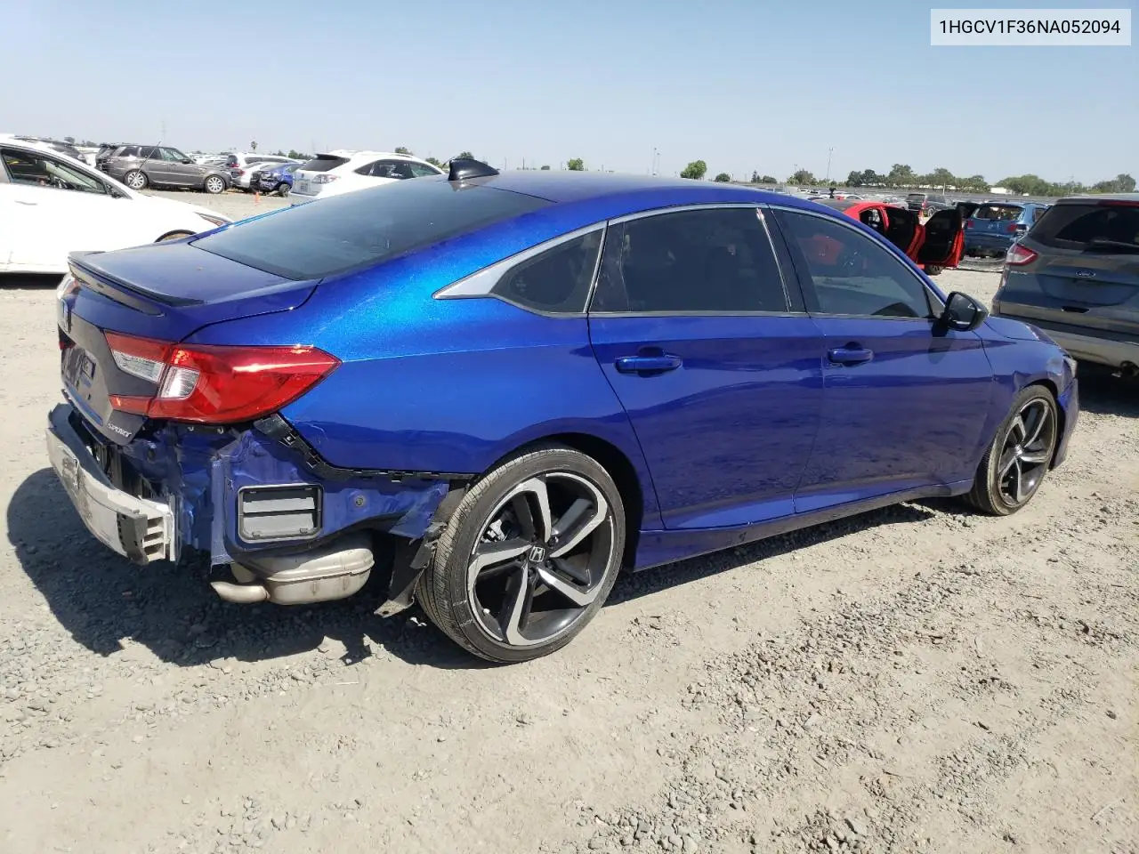 1hgcv1f36na052094 1HGCV1F36NA052094 2022 Honda Accord Sport