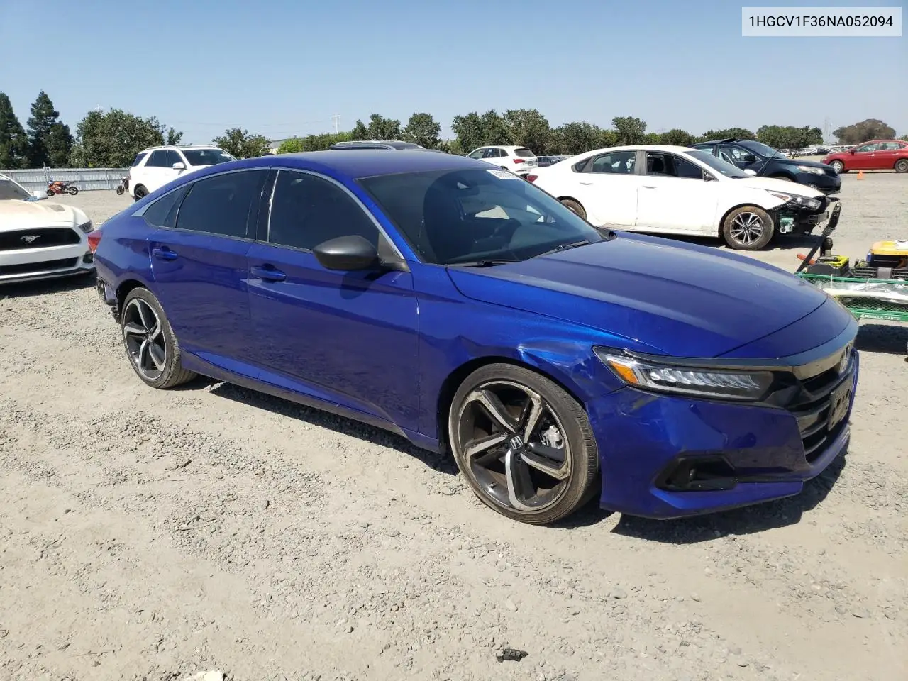 1hgcv1f36na052094 1HGCV1F36NA052094 2022 Honda Accord Sport