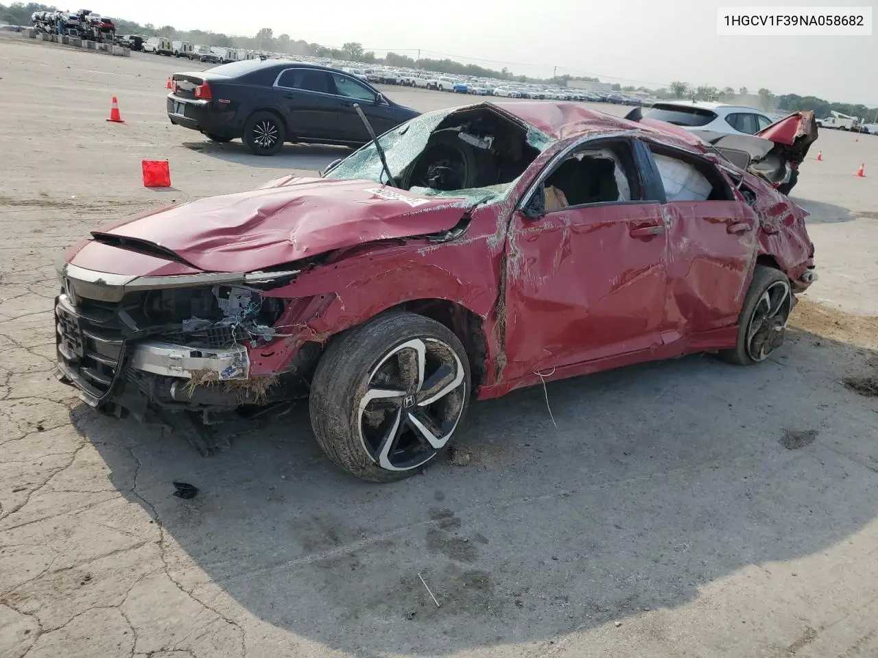 1hgcv1f39na058682 1HGCV1F39NA058682 2022 Honda Accord Sport