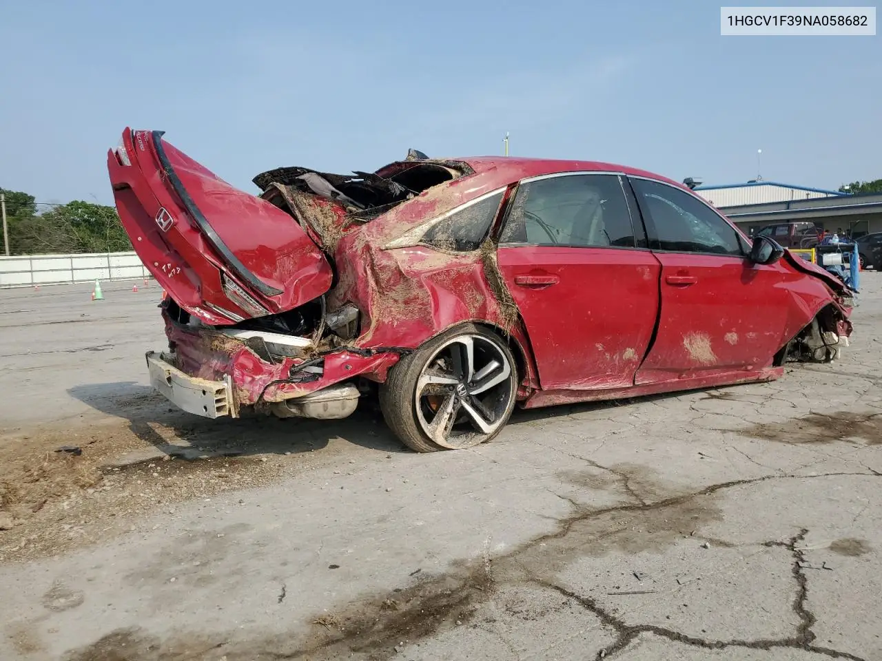 1hgcv1f39na058682 1HGCV1F39NA058682 2022 Honda Accord Sport