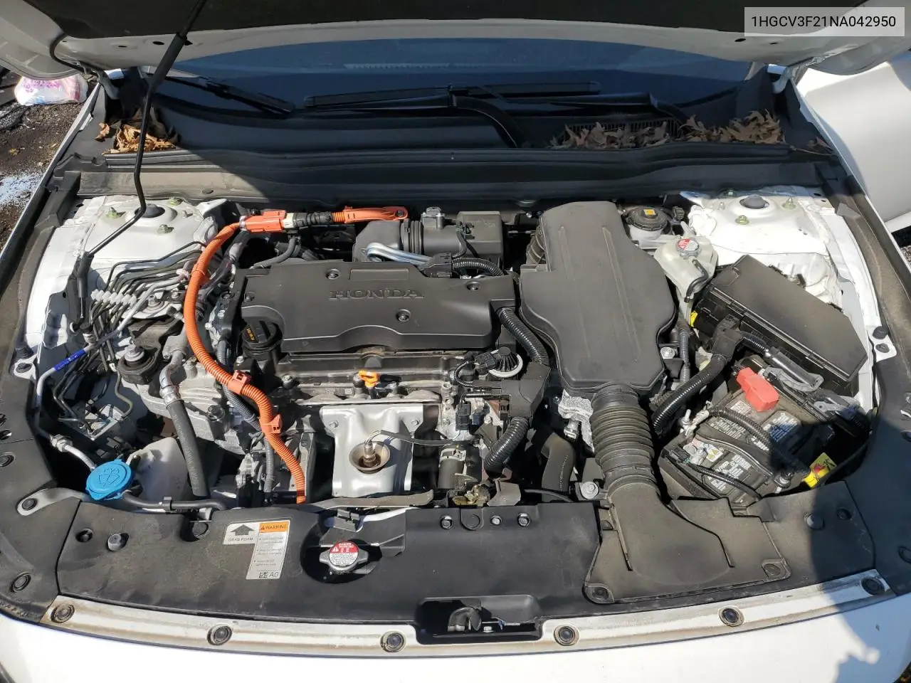 2022 Honda Accord Hybrid Sport VIN: 1HGCV3F21NA042950 Lot: 62036975