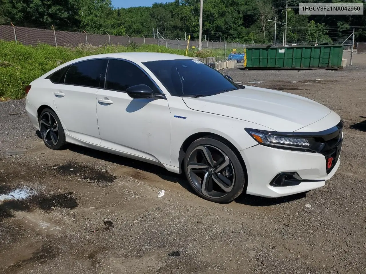 2022 Honda Accord Hybrid Sport VIN: 1HGCV3F21NA042950 Lot: 62036975
